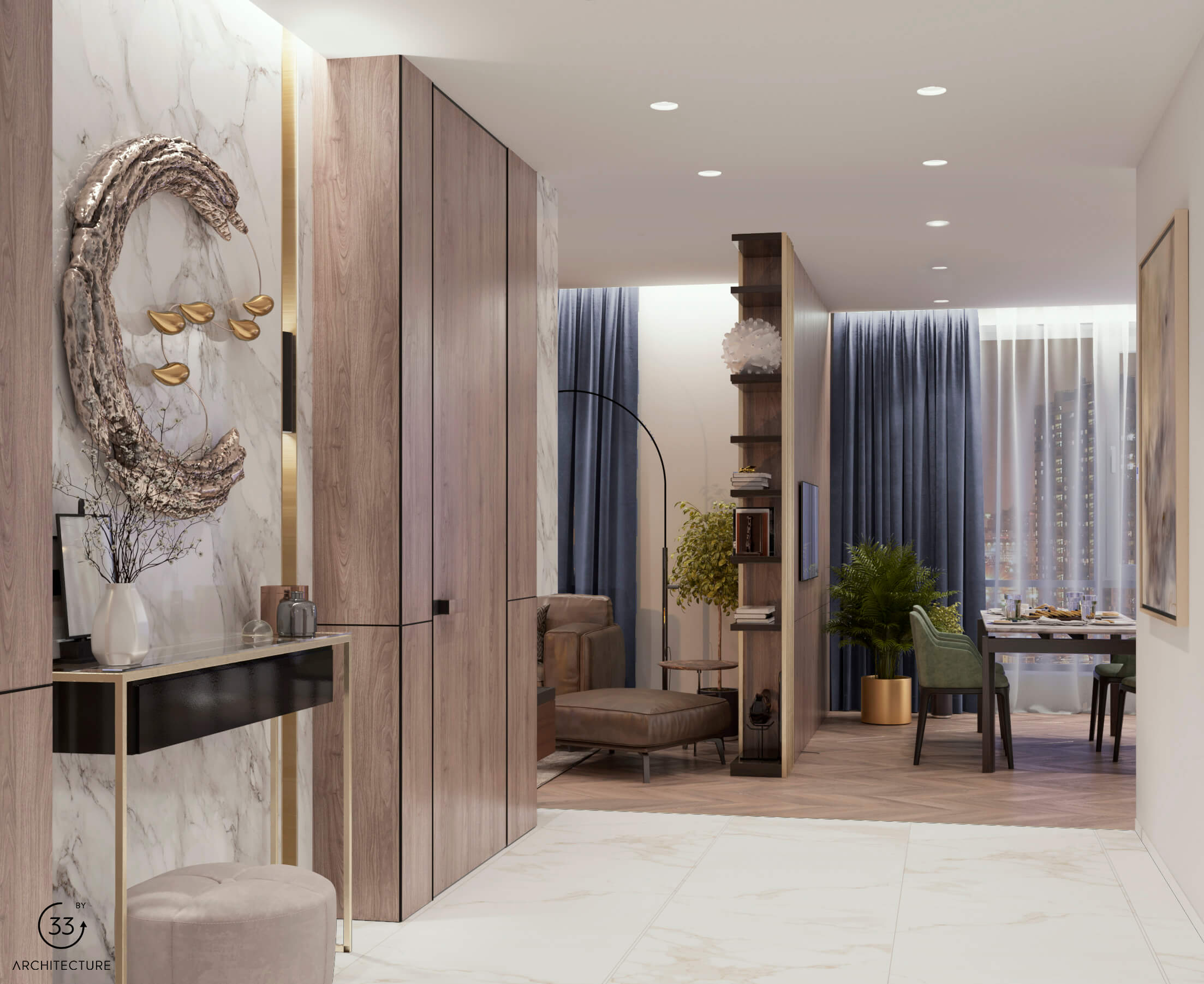 Riverstone - apartment interior | 33BY Architecture - Ivan Yunakov ...