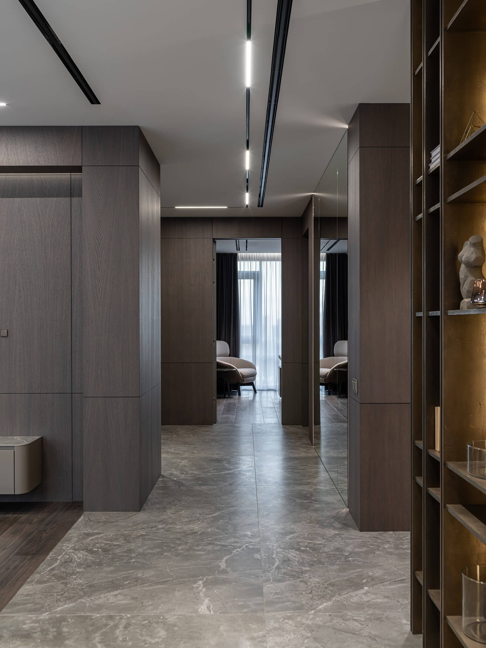 View of Stone - apartment interior Ivan Yunakov Bureau | Architecture, cottage ...